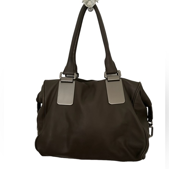 Vintage Banana Republic Leather Satchel - Picture 3 of 7